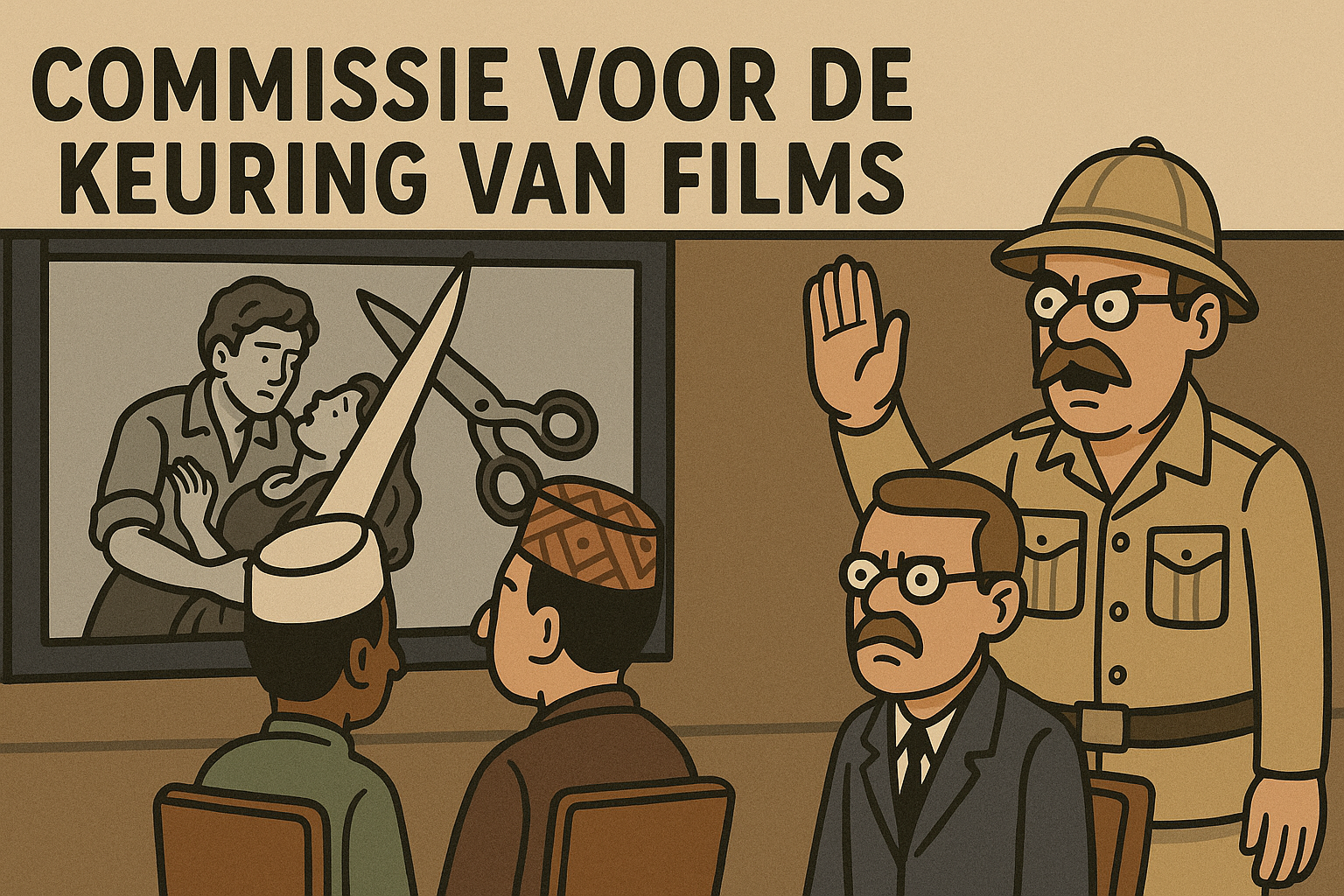 Sensor Film Masa Kolonial Belanda