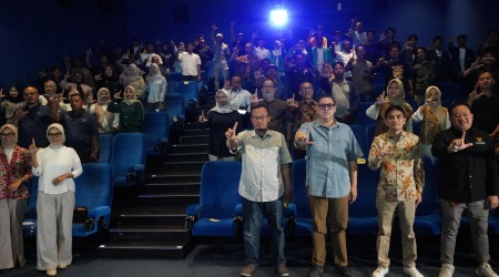 LSF Gelar Nobar di Indramayu